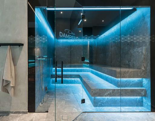 Sauna and relaxation area Sauna and relaxation area